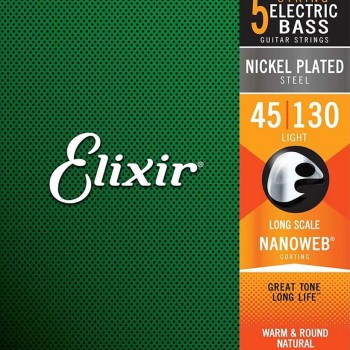 Basģitāras stīgas Elixir 14202 (45-130) Basģitāras stīgas Elixir 14202 (45-130)