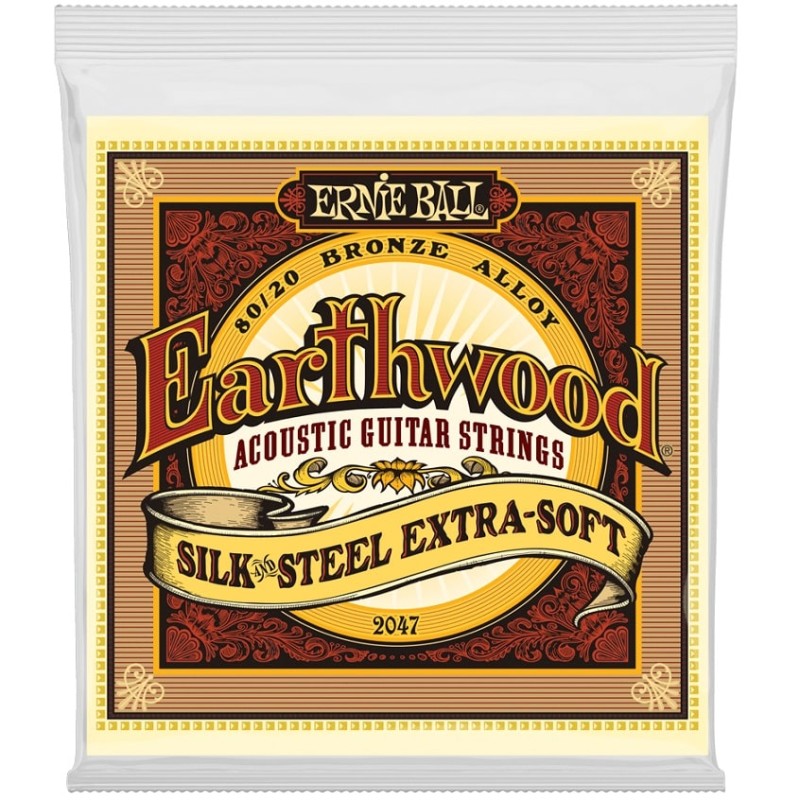 Akustiskās ģitāras stīgas Ernie Ball 2047 (10-50)