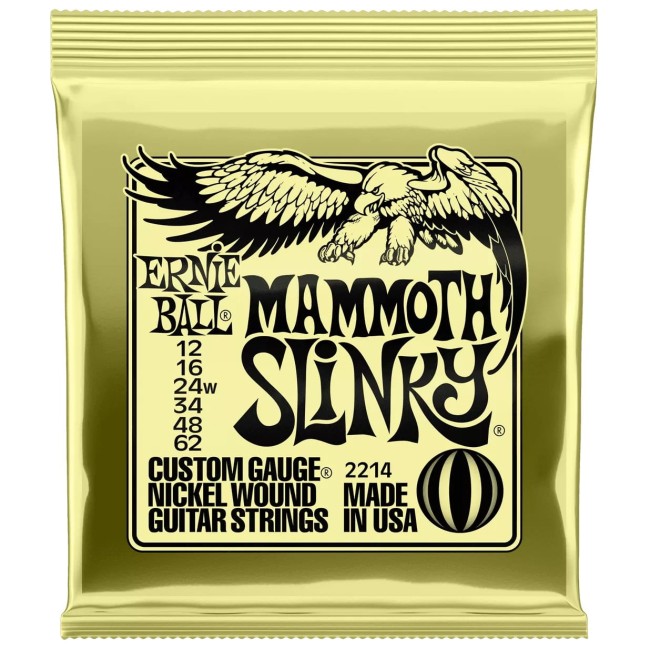 Elektriskās ģitāras stīgas Ernie Ball 2214 (12-62)
