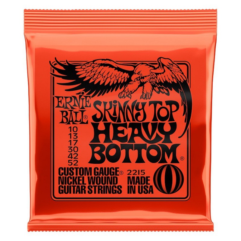 Elektriskās ģitāras stīgas Ernie Ball 2215 (10-52) Elektriskās ģitāras stīgas Ernie Ball 2215 (10-52)