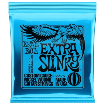 Elektriskās ģitāras stīgas Ernie Ball 2225 (08-38) Elektriskās ģitāras stīgas Ernie Ball 2225 (08-38)