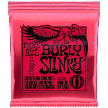 Elektriskās ģitāras stīgas Ernie Ball 2226 (11-52) Elektriskās ģitāras stīgas Ernie Ball 2226 (11-52)