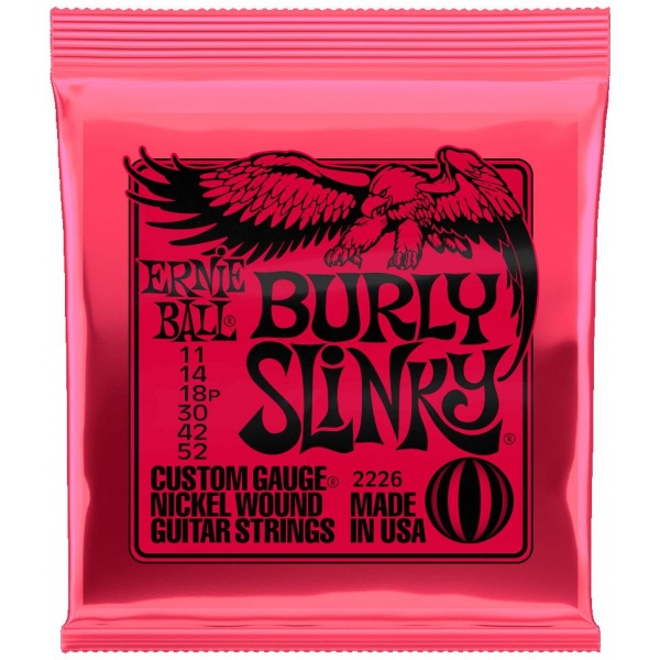 Ernie Ball Electric guitar strings 2226 (11-52)