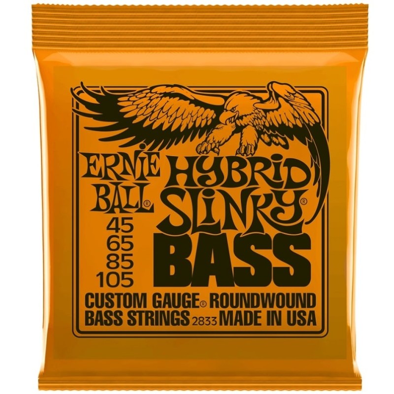 Basģitāras stīgas Ernie Ball 2833 (45-105) Basģitāras stīgas Ernie Ball 2833 (45-105)