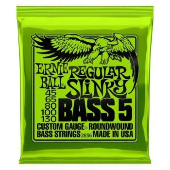 5-stīgu basģitāras stīgas Ernie Ball 2836 (45-130) 5-stīgu basģitāras stīgas Ernie Ball 2836 (45-130)