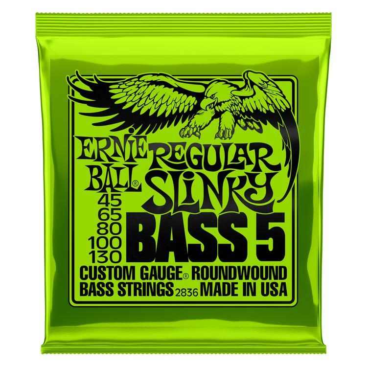 5-stīgu basģitāras stīgas Ernie Ball 2836 (45-130) 5-stīgu basģitāras stīgas Ernie Ball 2836 (45-130)