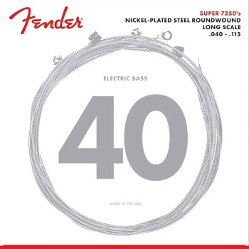 5-stīgu basģitāras stīgas Fender Super F-72505L (40-115) 5-stīgu basģitāras stīgas Fender Super F-72505L (40-115)