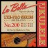 Soprāna ukuleles stīgas La Bella L-200
