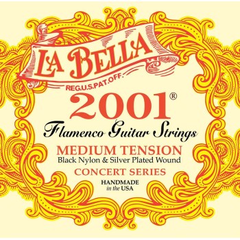 Klasiskās ģitāras stīgas La Bella L-2001FM Klasiskās ģitāras stīgas La Bella L-2001FM