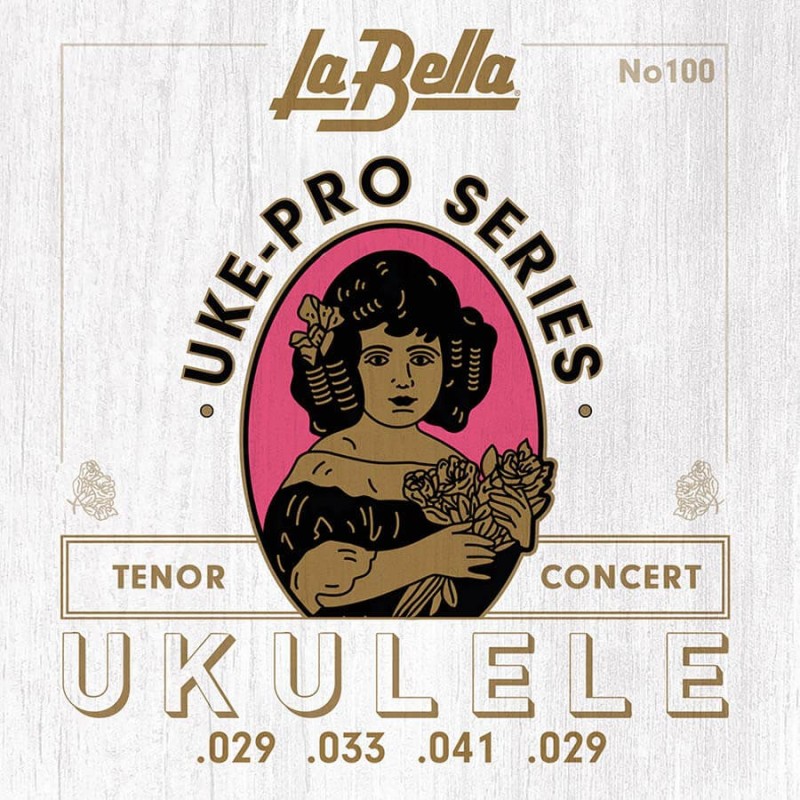 Koncerta/Tenora ukuleles stīgas La Bella L-100 Koncerta/Tenora ukuleles stīgas La Bella L-100