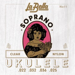 Soprāna ukuleles stīgas La Bella L-11 Soprāna ukuleles stīgas La Bella L-11