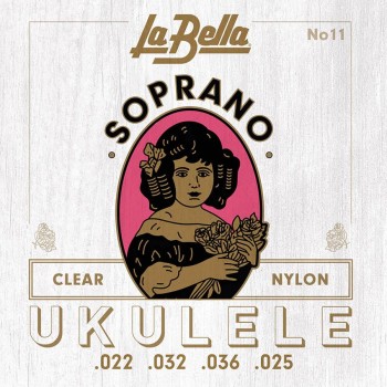 Soprāna ukuleles stīgas La Bella L-11 Soprāna ukuleles stīgas La Bella L-11