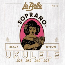 Soprano ukuleles strings La Bella L-15