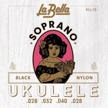 Soprāna ukuleles stīgas La Bella L-15 Soprāna ukuleles stīgas La Bella L-15
