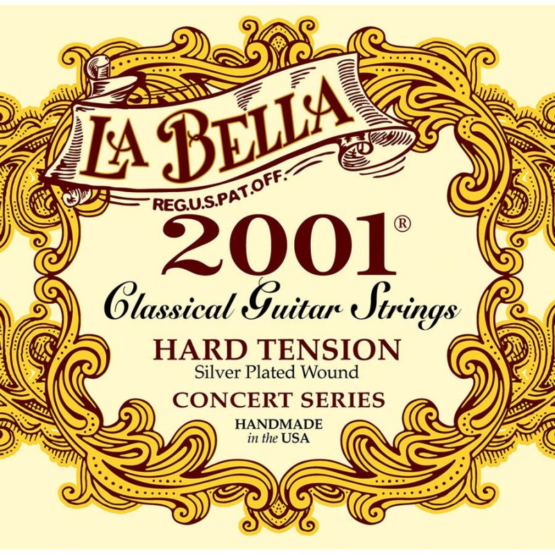 Klasiskās ģitāras stīgas La Bella L-2001H Klasiskās ģitāras stīgas La Bella L-2001H