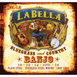 Bandžo stīgas La Bella L-730L-LE Bandžo stīgas La Bella L-730L-LE