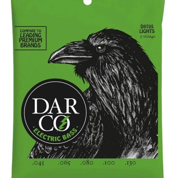 5-stīgu basģitāras stīgas Darco D9705 (45-130)