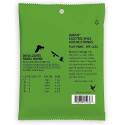 5-stīgu basģitāras stīgas Darco D9705 (45-130)