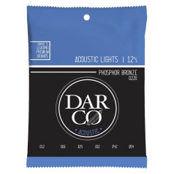 Akustiskās ģitāras stīgas Darco D220 (12-54) Akustiskās ģitāras stīgas Darco D220 (12-54)