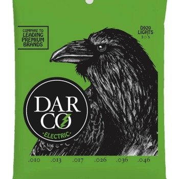 Elektriskās ģitāras stīgas Darco D920 (10-46) Elektriskās ģitāras stīgas Darco D920 (10-46)