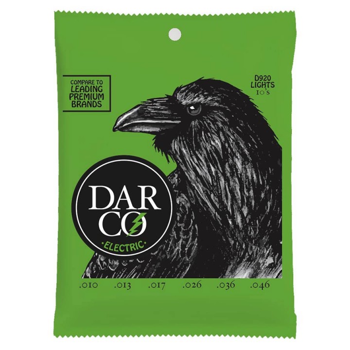 Elektriskās ģitāras stīgas Darco D920 (10-46) Elektriskās ģitāras stīgas Darco D920 (10-46)