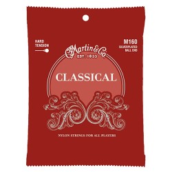 Klasiskās ģitāras stīgas Martin M160 Klasiskās ģitāras stīgas Martin M160