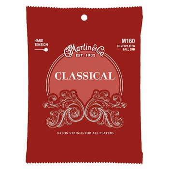 Klasiskās ģitāras stīgas Martin M160 Klasiskās ģitāras stīgas Martin M160