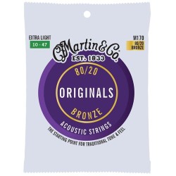Martin acoustic Guitar Strings M170 (10-47)