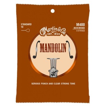 Mandolīnas stīgas Martin M400 Mandolīnas stīgas Martin M400