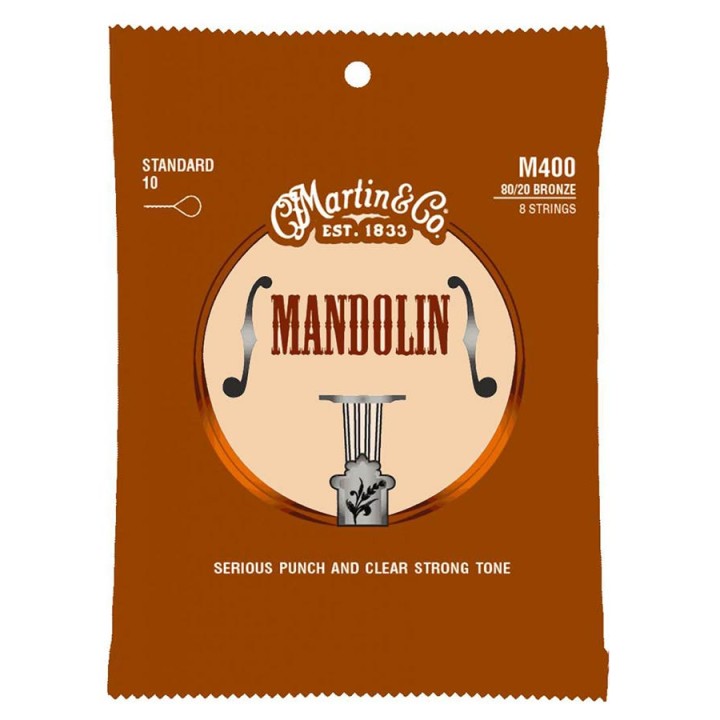 Mandolīnas stīgas Martin M400 Mandolīnas stīgas Martin M400
