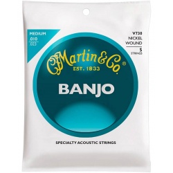 Martin string set 5-string banjo V730