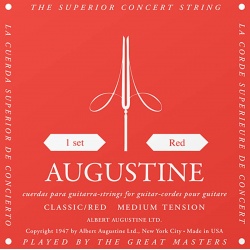Augustine Classical Guitar Strings Red