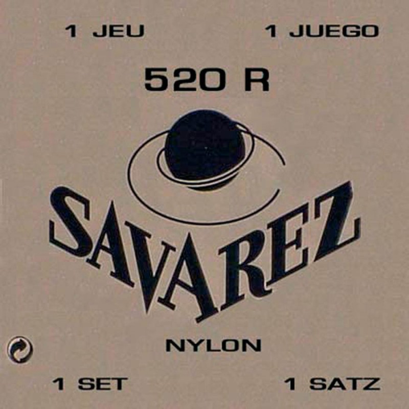 Klasiskās ģitāras stīgas Savarez 520-R Klasiskās ģitāras stīgas Savarez 520-R