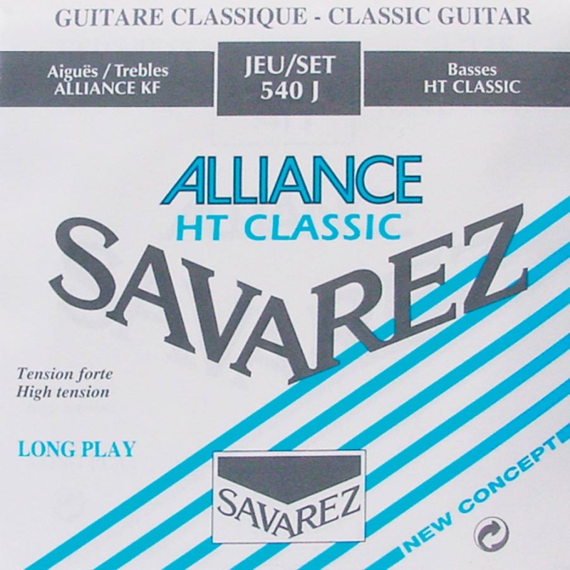 Klasiskās ģitāras stīgas Savarez 540-J Klasiskās ģitāras stīgas Savarez 540-J