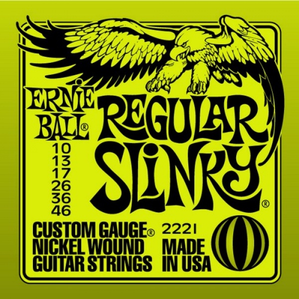 Electric Guitar Strings Ernie Ball 2221 (10-46)