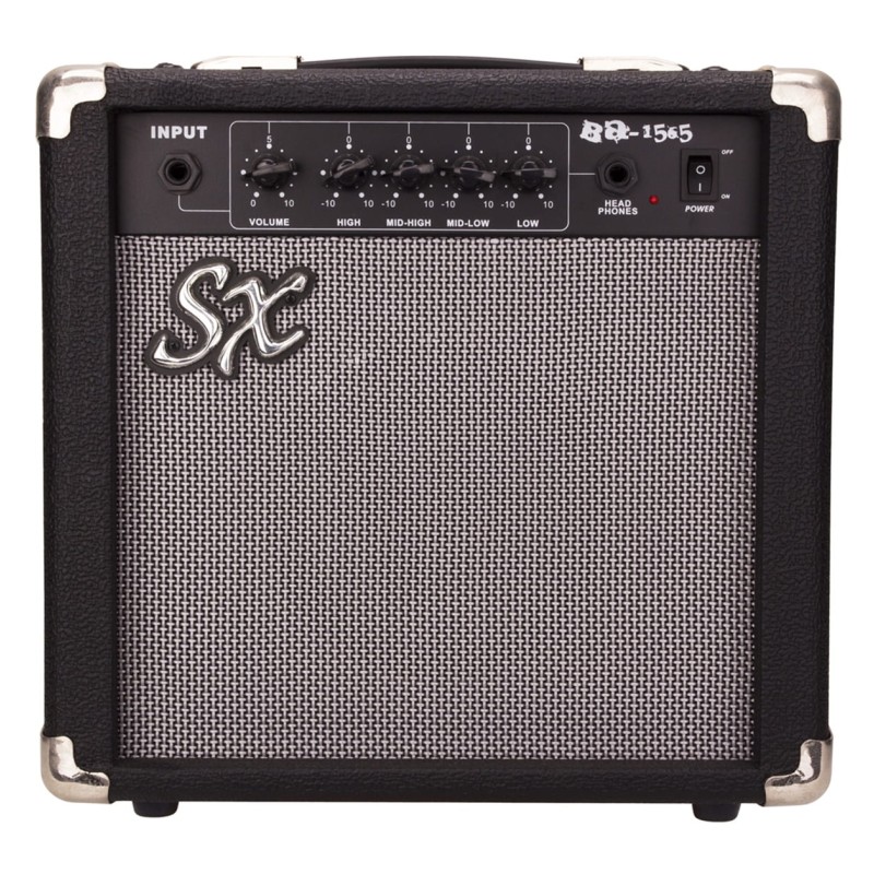 Basģitāras komplekts SX SB1SK-3TS