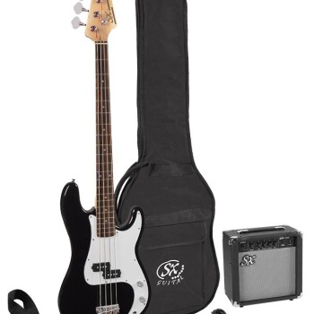 Basģitāras komplekts SX SB2SK-BK