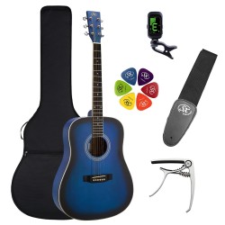 Akustiskā ģitāra SX SD104KBUS-Kit Akustiskā ģitāra SX SD104KBUS-Kit