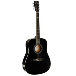 Akustiskā ģitāra SX SD104G-BK