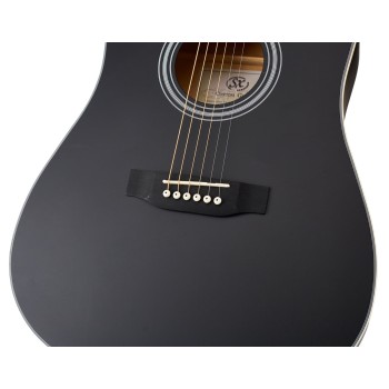Akustiskā ģitāra SX SD104KBK-Kit