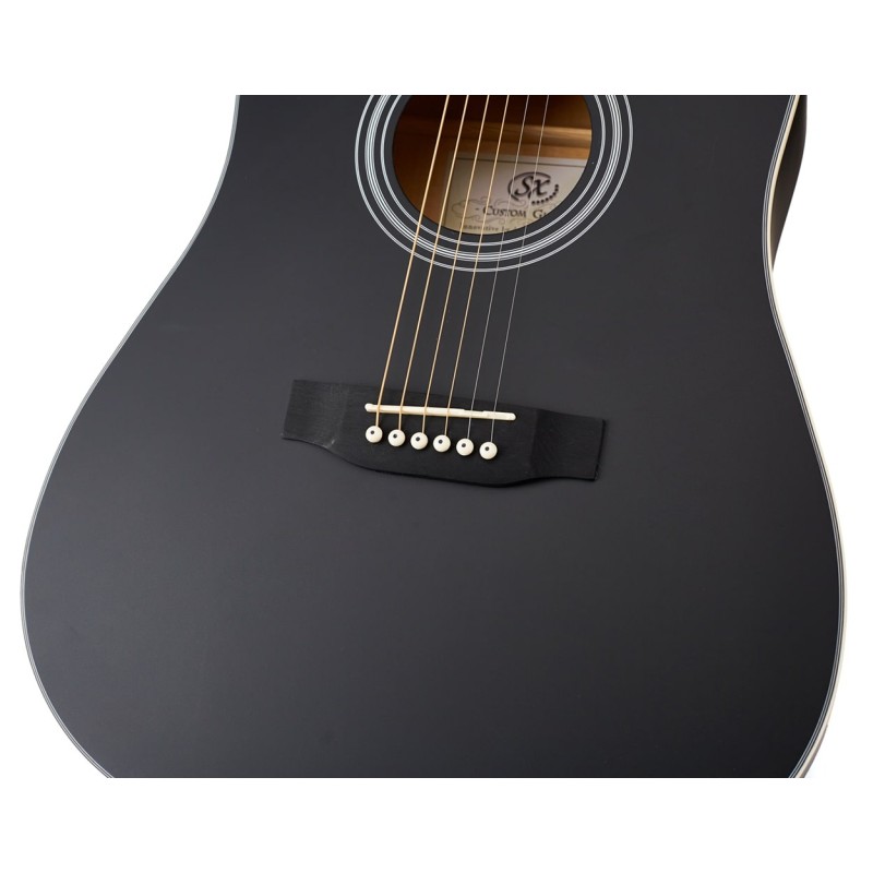 Akustiskā ģitāra SX SD104KBK-Kit