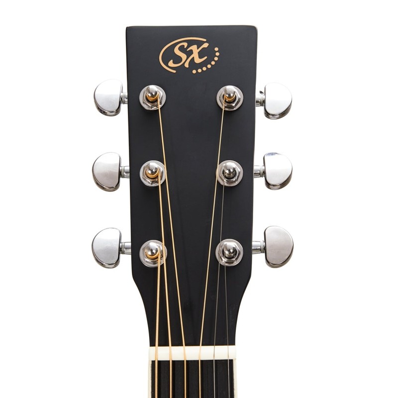 3/4 Akustiskā ģitāra SX SD103K-BK