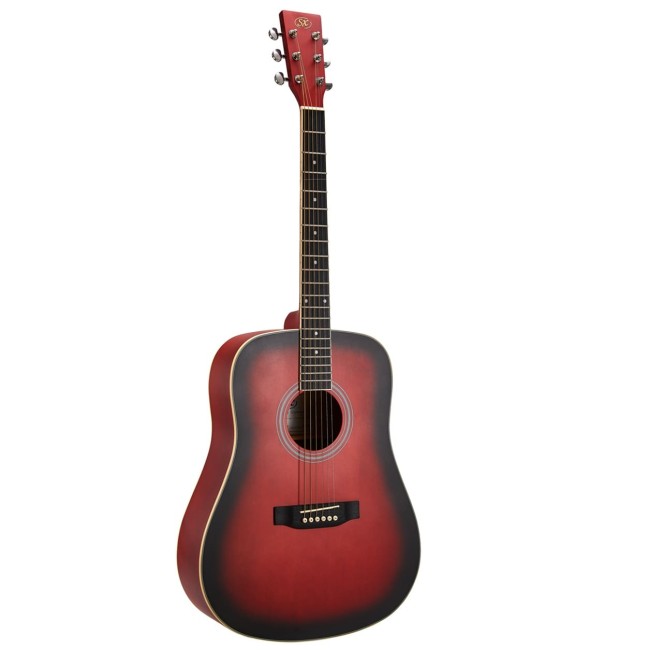 Akustiskā ģitāra SX SD104-RDS