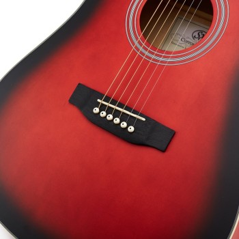 Akustiskā ģitāra SX SD104KRDS-Kit