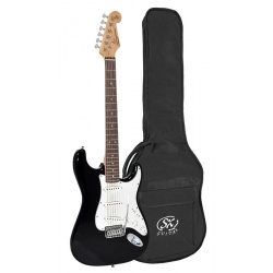 SX electric guitar ED1-BK