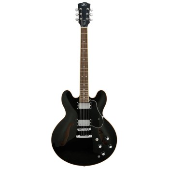 Pusakustiskā ģitāra SX SEL6-BK