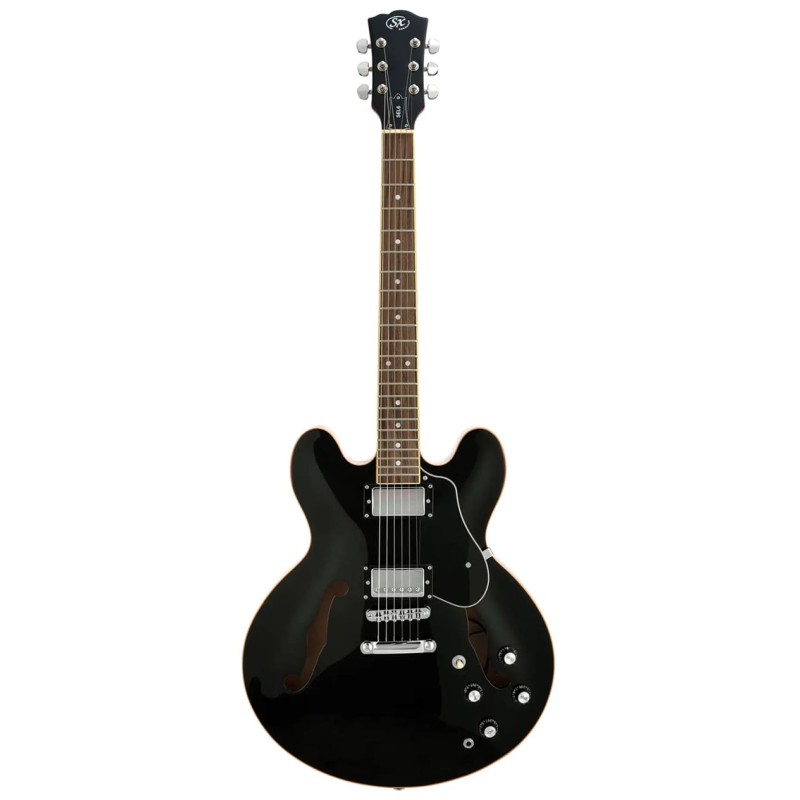 Pusakustiskā ģitāra SX SEL6-BK Pusakustiskā ģitāra SX SEL6-BK