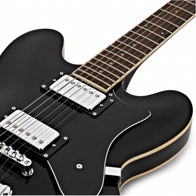 Pusakustiskā ģitāra SX SEL6-BK