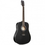 SX Acoustic Guitar SD104-BK