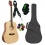 SX Acoustic guitar SD104G-NA-Set
